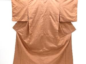 手織り節紬着物